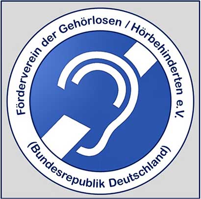 Förderverein der Gehörlosen der neuen Bundesländer e.V. Logo
