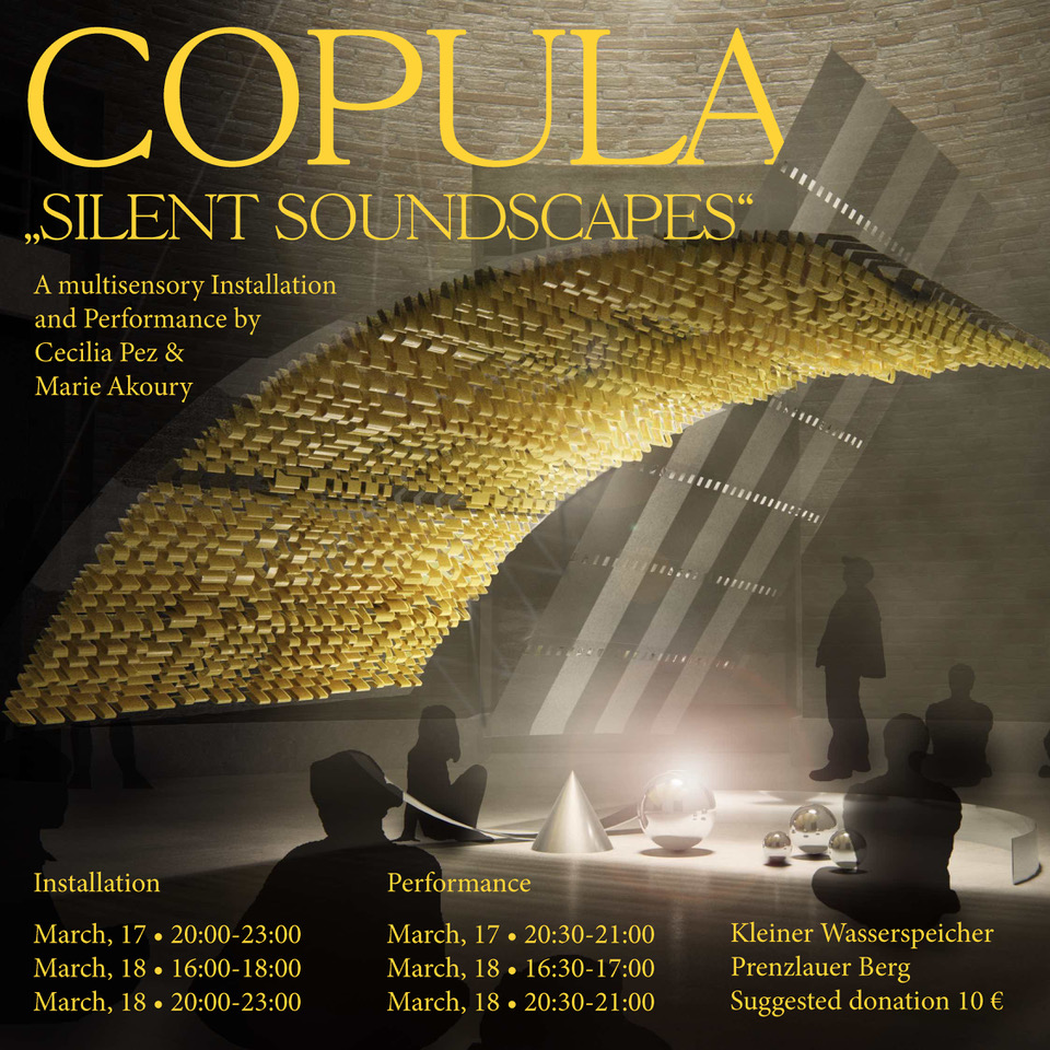 Veranstaltungsflyer von Copula